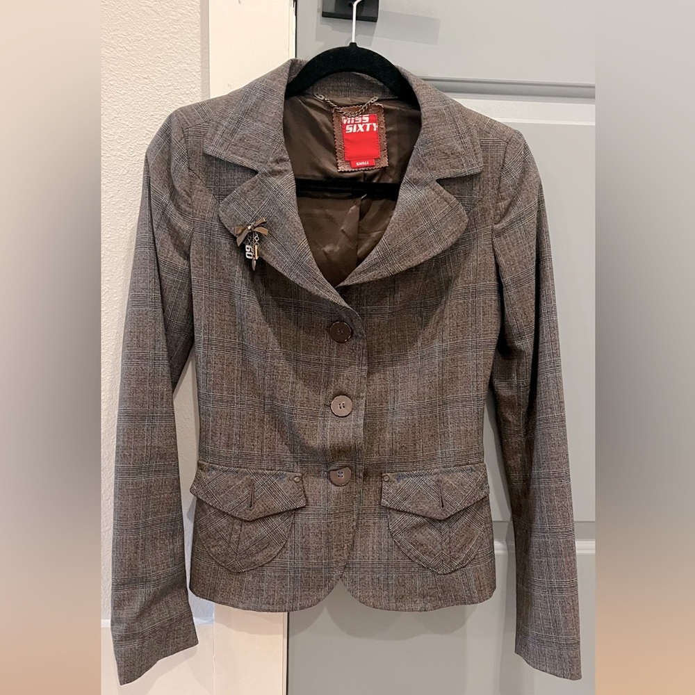 Miss sixty blazer jacket with charms
